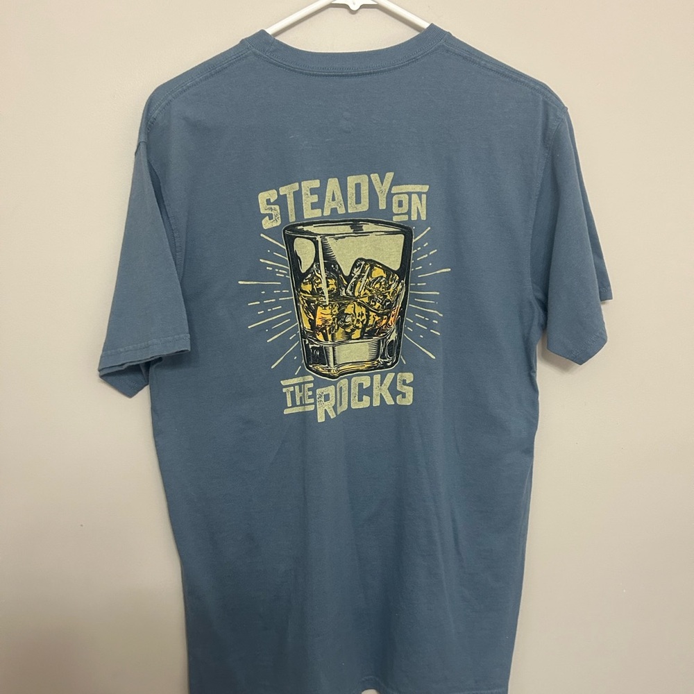 Steady On The Rocks Rowdy Gentleman T-shirt